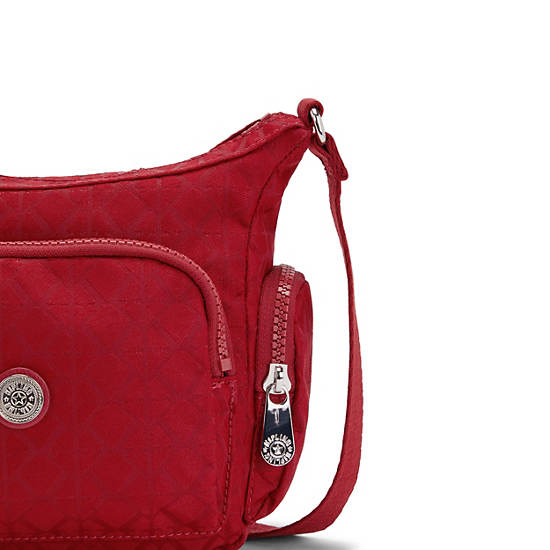 Kipling Gabbie Mini Crossbody Bags Signature Red | CA 1121XY